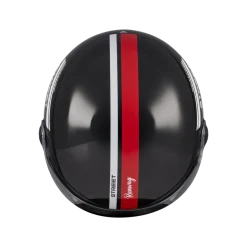Kask otwarty MT STREET S RUNAWAY BLACK/RED czarny czerwony