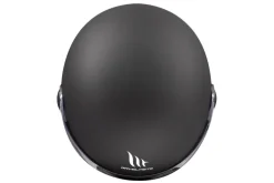 Kask otwarty MT STREET S SOLID MATT BLACK czarny mat