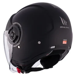 Kask otwarty MT VIALE SV S SOLID MATT BLACK czarny mat