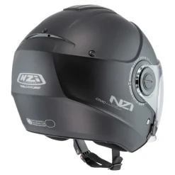 Kask otwarty NZI CIVIC SOLID MATT BLACK czarny mat