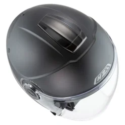 Kask otwarty NZI CIVIC SOLID MATT BLACK czarny mat