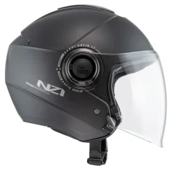 Kask otwarty NZI CIVIC SOLID MATT BLACK czarny mat