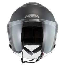 Kask otwarty NZI CIVIC SOLID MATT BLACK czarny mat