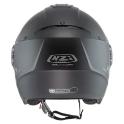 Kask otwarty NZI CIVIC SOLID MATT BLACK czarny mat