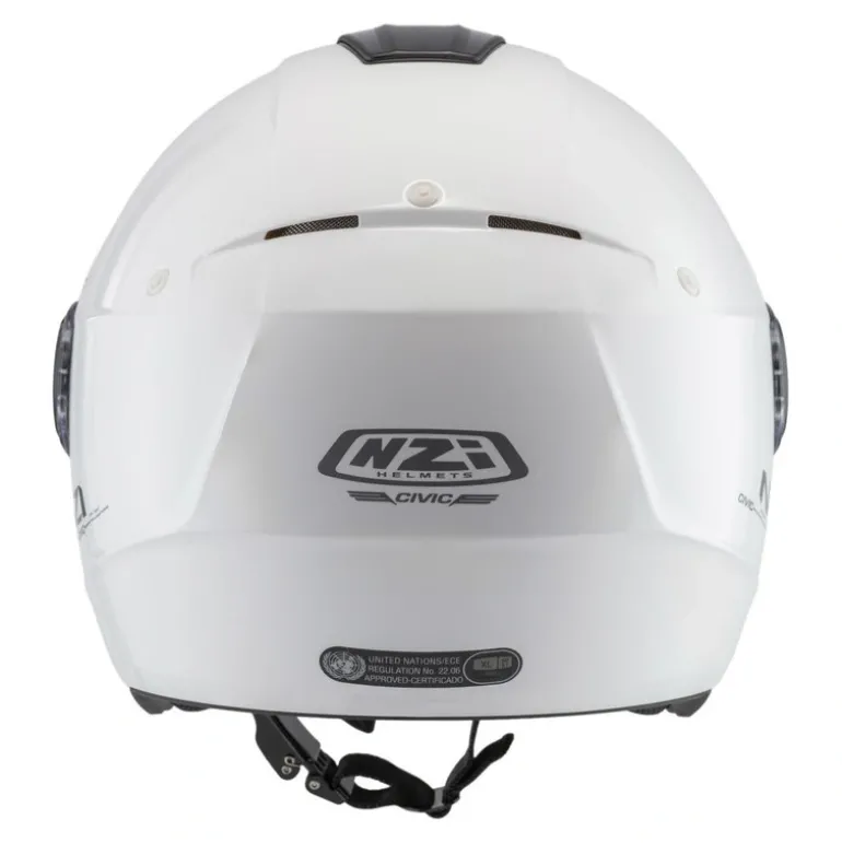 Kask otwarty NZI CIVIC SOLID WHITE biały