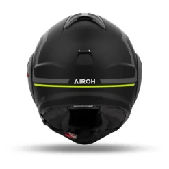 Kask szczękowy AIROH MATHISSE II GENIUS YELLOW MATT żółty fluo szary czarny