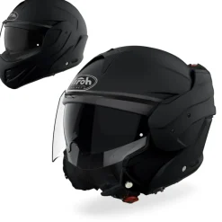 Kask szczękowy Airoh MATHISSE COLOR BLACK MATT czarny mat
