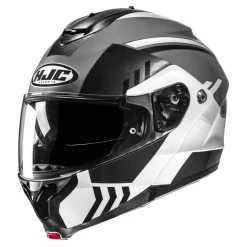 Kask szczękowy HJC C91N KAON BLACK/WHITE czarny biały