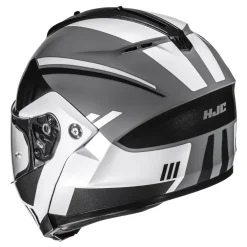 Kask szczękowy HJC C91N KAON BLACK/WHITE czarny biały