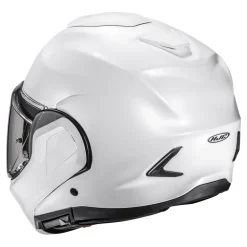 Kask szczękowy HJC F100 PEARL WHITE biały