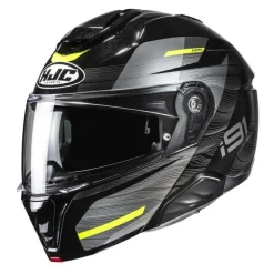 Kask szczękowy HJC I91 DUSK BLACK/YELLOW czarny żółty