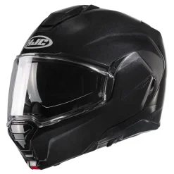 Kask szczękowy HJC I100 METAL BLACK czarny