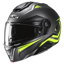 Kask szczękowy HJC I91 TRICUS BLACK/YELLOW czarny żółty