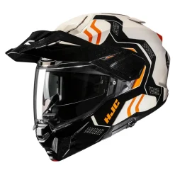 Kask szczękowy HJC I80 VELLY BLACK/BEIGE czarny beżowy