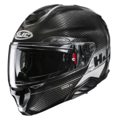 Kask szczękowy HJC RPHA 91 CARBON RL WHITE biały