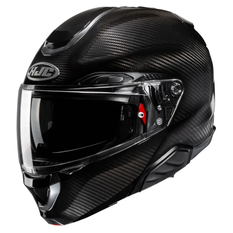 Kask szczękowy HJC RPHA 91 CARBON BLACK czarny