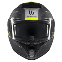 Kask szczękowy MT ATOM 2 SV DESTINY MATT BLACK/GREY