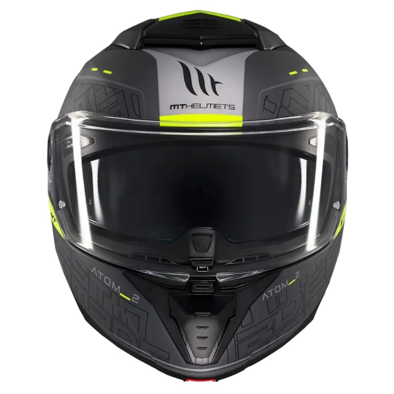Kask szczękowy MT ATOM 2 SV DESTINY MATT BLACK/GREY