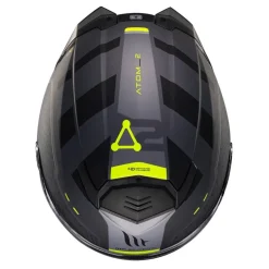 Kask szczękowy MT ATOM 2 SV DESTINY MATT BLACK/GREY