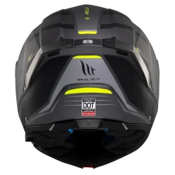 Kask szczękowy MT ATOM 2 SV DESTINY MATT BLACK/GREY