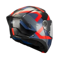 Kask szczękowy MT ATOM 2 SV DEXTER BLUE/RED niebieski czerwony