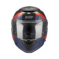 Kask szczękowy MT ATOM 2 SV DEXTER BLUE/RED niebieski czerwony