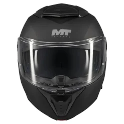 Kask szczękowy MT ATOM 2 SV PURE BLACK MATT czarny mat