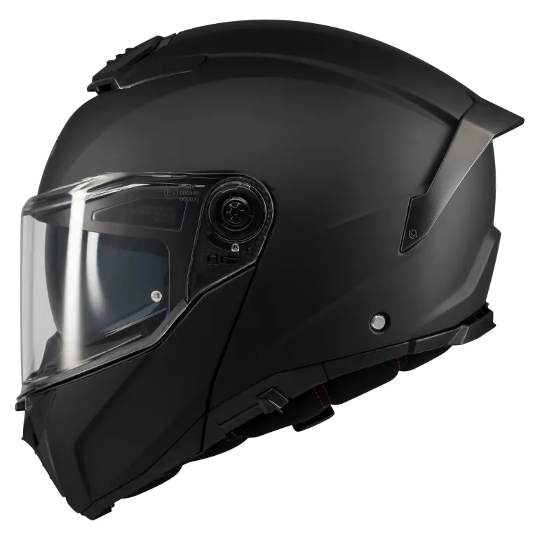 Kask szczękowy MT ATOM 2 SV PURE BLACK MATT czarny mat