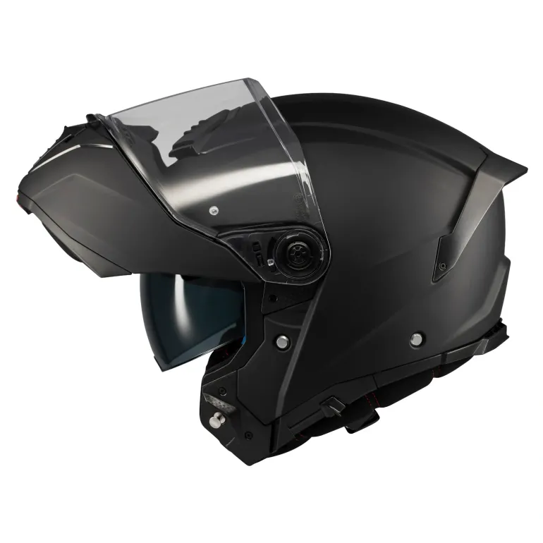 Kask szczękowy MT ATOM 2 SV PURE BLACK MATT czarny mat
