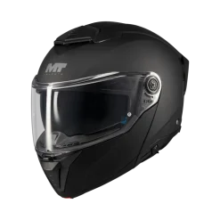 Kask szczękowy MT ATOM 2 SV PURE BLACK MATT czarny mat