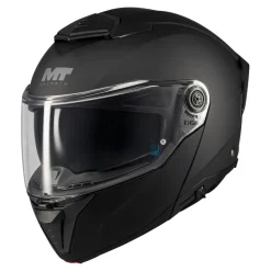 Kask szczękowy MT ATOM 2 SV PURE BLACK MATT czarny mat