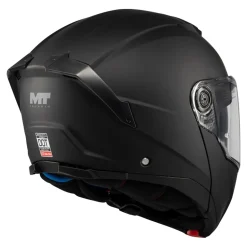 Kask szczękowy MT ATOM 2 SV PURE BLACK MATT czarny mat