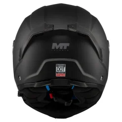 Kask szczękowy MT ATOM 2 SV PURE BLACK MATT czarny mat