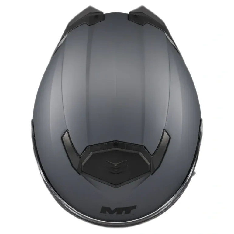 Kask szczękowy MT ATOM 2 SV PURE GREY szary