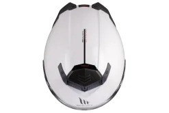 Kask szczękowy MT ATOM 2 SV SOLID GLOSS PEARL WHITE biały