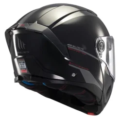 Kask szczękowy MT ATOM 2 SV SOLID GLOSS BLACK czarny