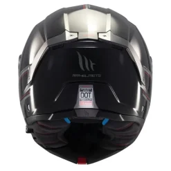 Kask szczękowy MT ATOM 2 SV SOLID GLOSS BLACK czarny