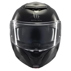 Kask szczękowy MT ATOM 2 SV SOLID GLOSS BLACK czarny