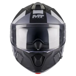 Kask szczękowy MT GENESIS R SV LANCER B12 MATT czarny szary biały
