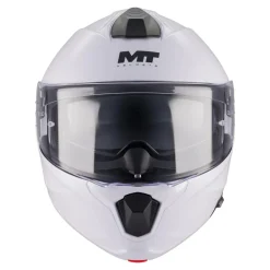 Kask szczękowy MT GENESIS R SV PURE A0 GLOSS biały