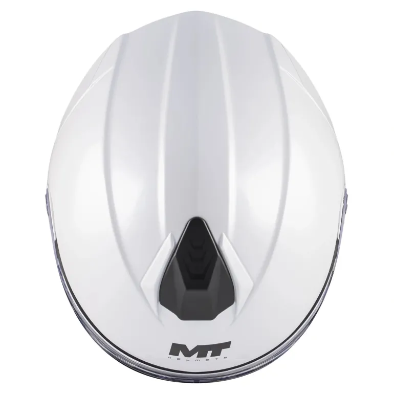 Kask szczękowy MT GENESIS R SV PURE A0 GLOSS biały