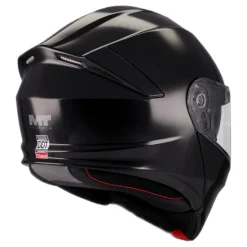 Kask szczękowy MT GENESIS SV PURE BLACK czarny