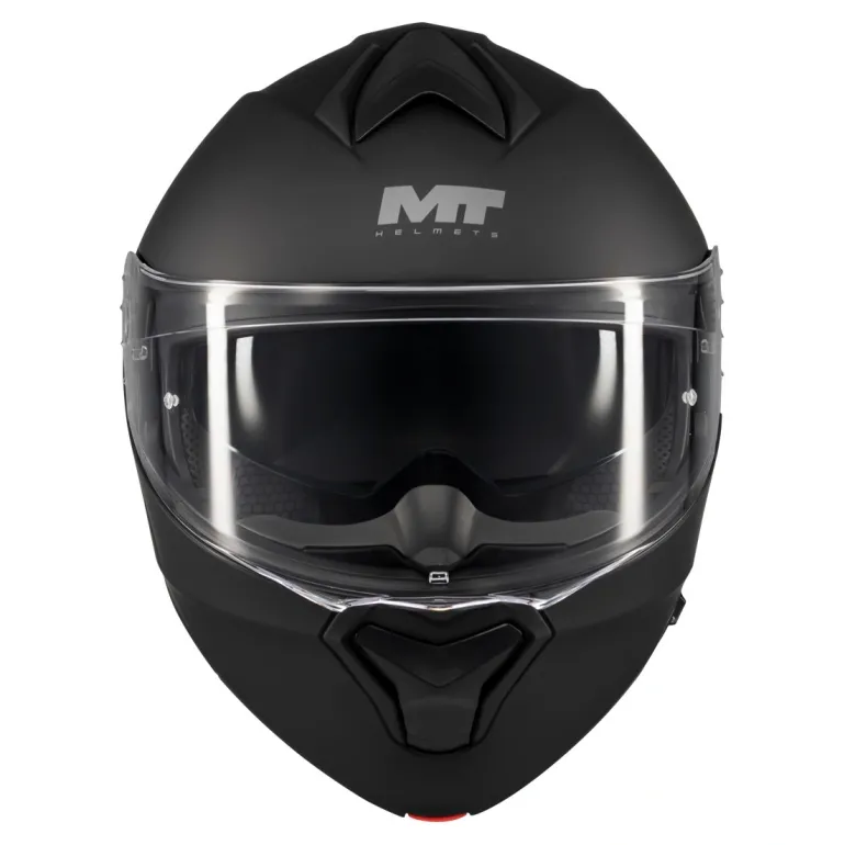 Kask szczękowy MT GENESIS SV PURE MATT BLACK czarny mat