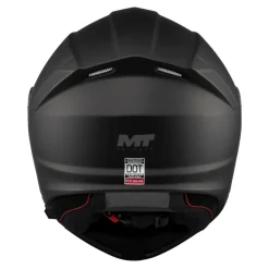 Kask szczękowy MT GENESIS SV PURE MATT BLACK czarny mat