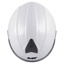 Kask szczękowy MT GENESIS SV PURE GLOSS WHITE biały
