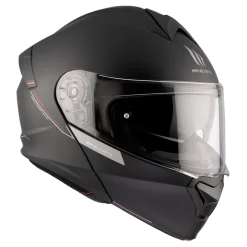 Kask szczękowy MT GENESIS SV SOLID MATT BLACK czarny mat