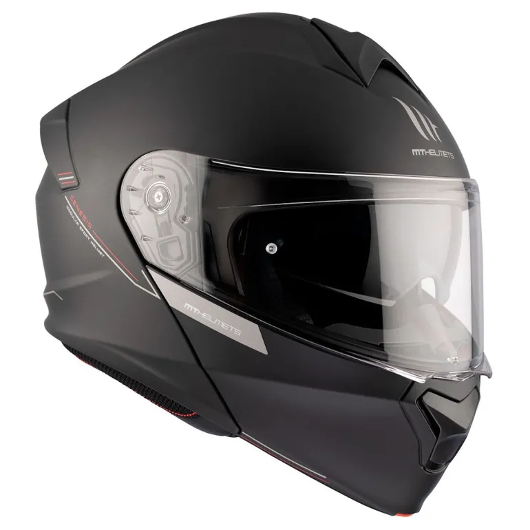 Kask szczękowy MT GENESIS SV SOLID MATT BLACK czarny mat