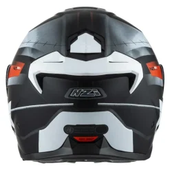 Kask szczękowy NZI COMBI 3 DUO METRIC BLACK RED MATT czarny czerwony