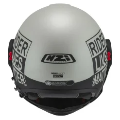 Kask szczękowy NZI MINIMOD INVOLT GREY BLACK GREY MATT szary czarny