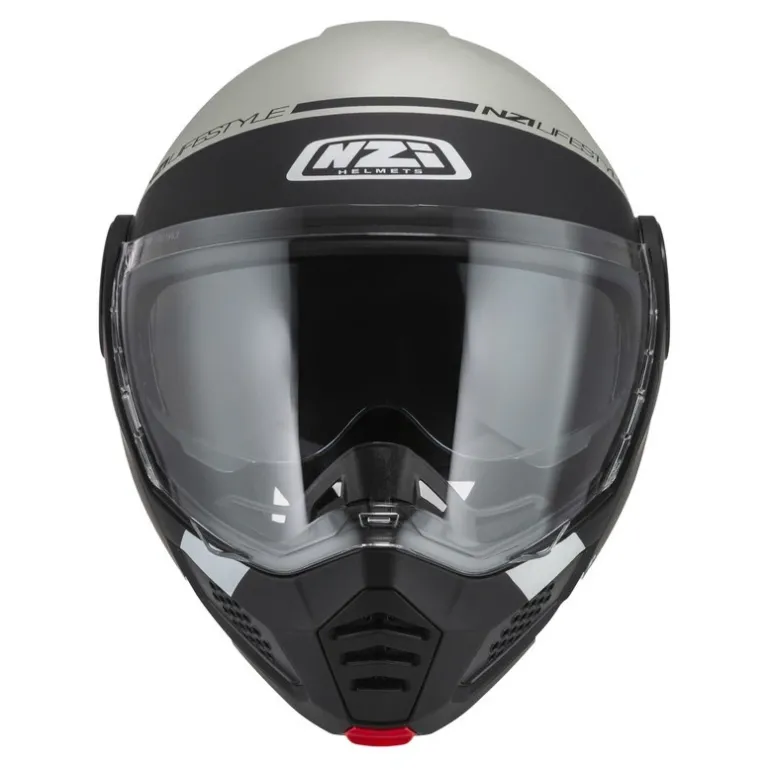 Kask szczękowy NZI MINIMOD INVOLT GREY BLACK GREY MATT szary czarny